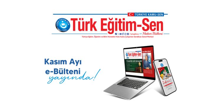 KASIM AYI E-BÜLTENİ YAYINDA